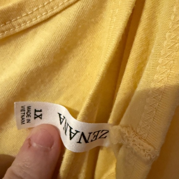 Zenana Outfitters Bright Yellow Camisole Top - Picture 3 of 4